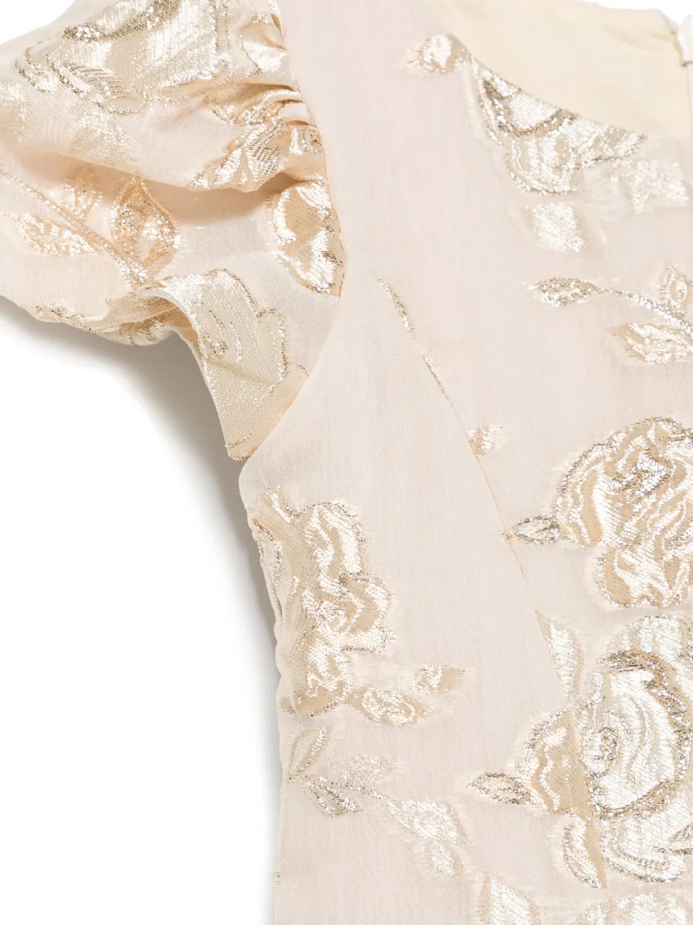 Monnalisa Princesse jurk Beige