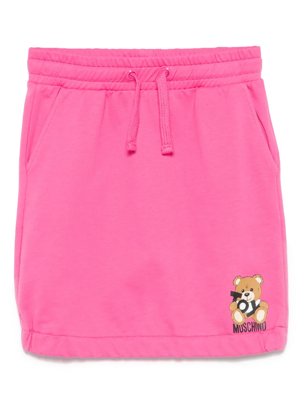 Moschino Kids Teddy Bear rok Roze