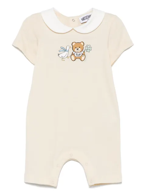 Moschino Kids romper con motivo Teddy Bear