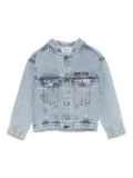 Moschino Kids Teddy Bear denim jacket - Blue