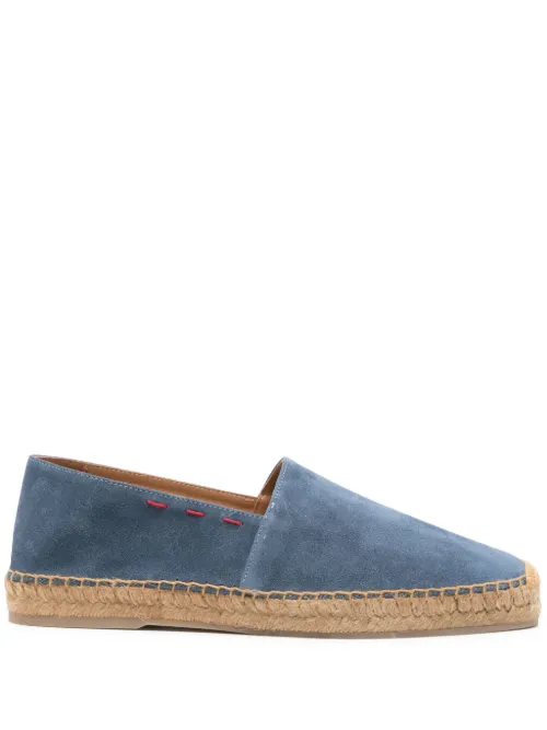 Kiton espadrilles en daim - Bleu - Kiton - Modalova