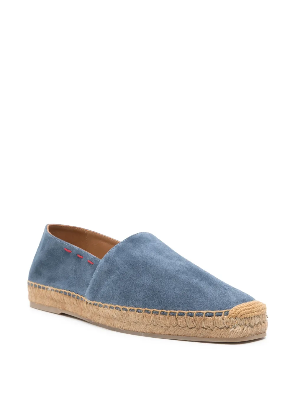 Kiton Suède espadrilles - Blauw