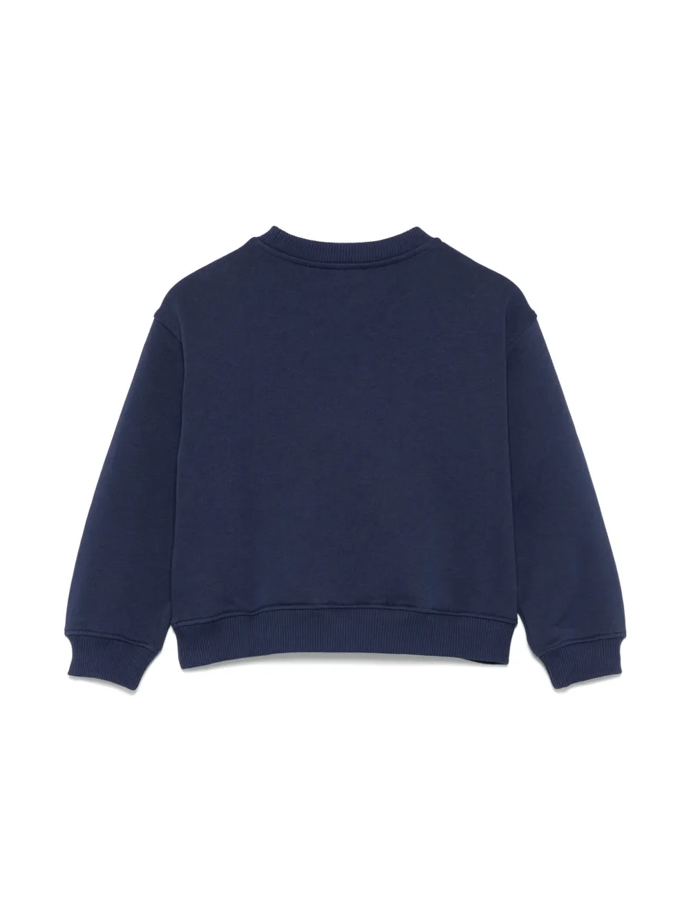 Moschino Kids Sweater met teddybeerprint Blauw