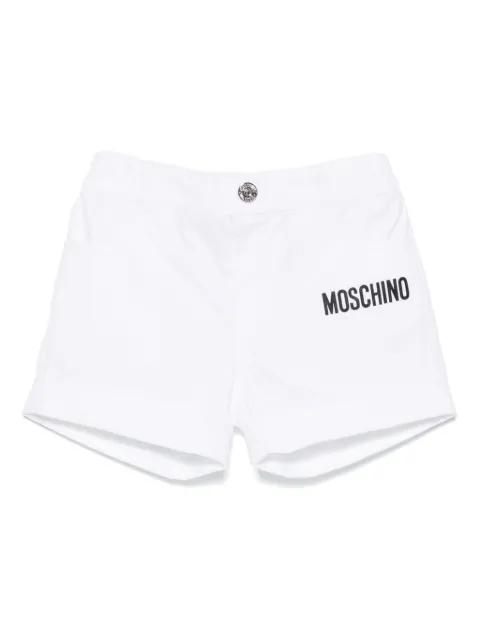 Moschino Kids logo-print shorts