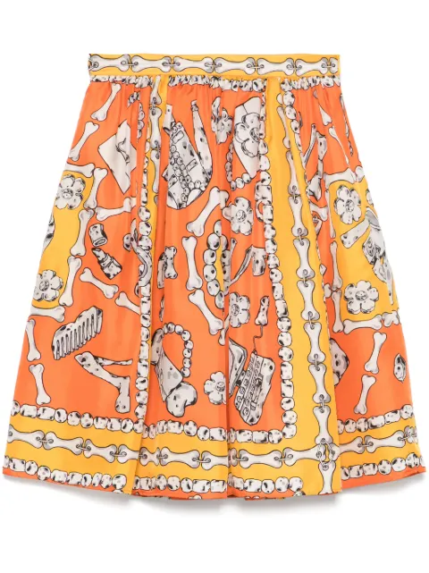 Moschino Pre-Owned 2010s silk skirt