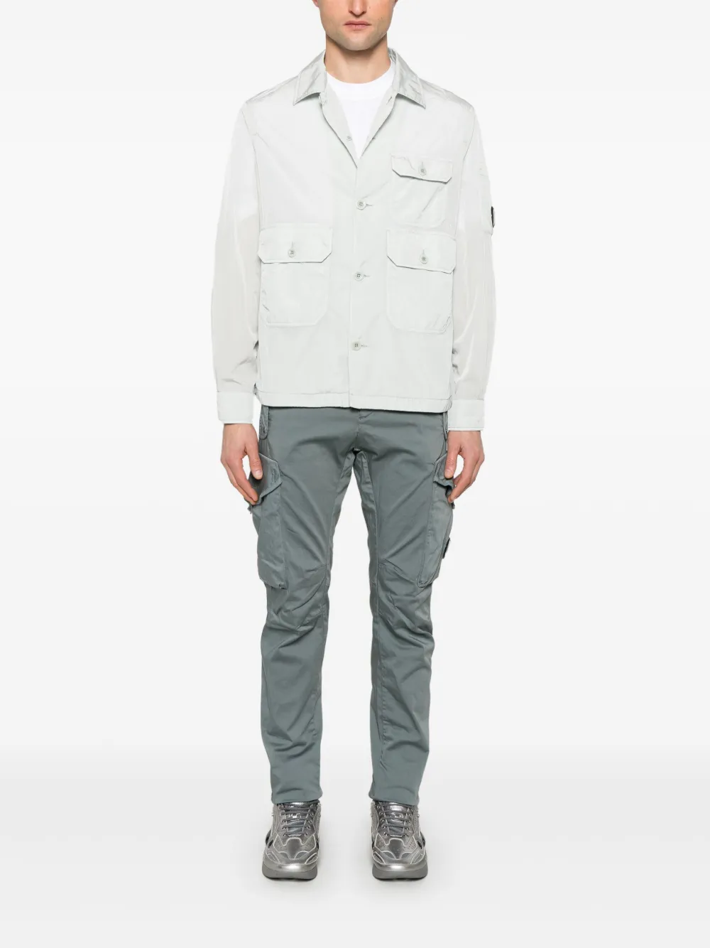 C.P. Company Lens-detail overshirt | Shirt Jackets | Image 2