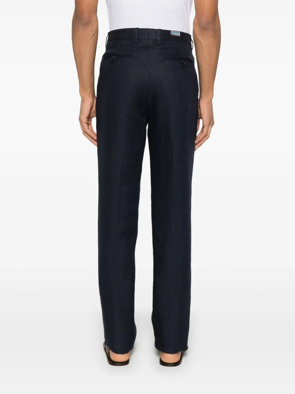 ETRO Pantalon met toelopende pijpen Blauw