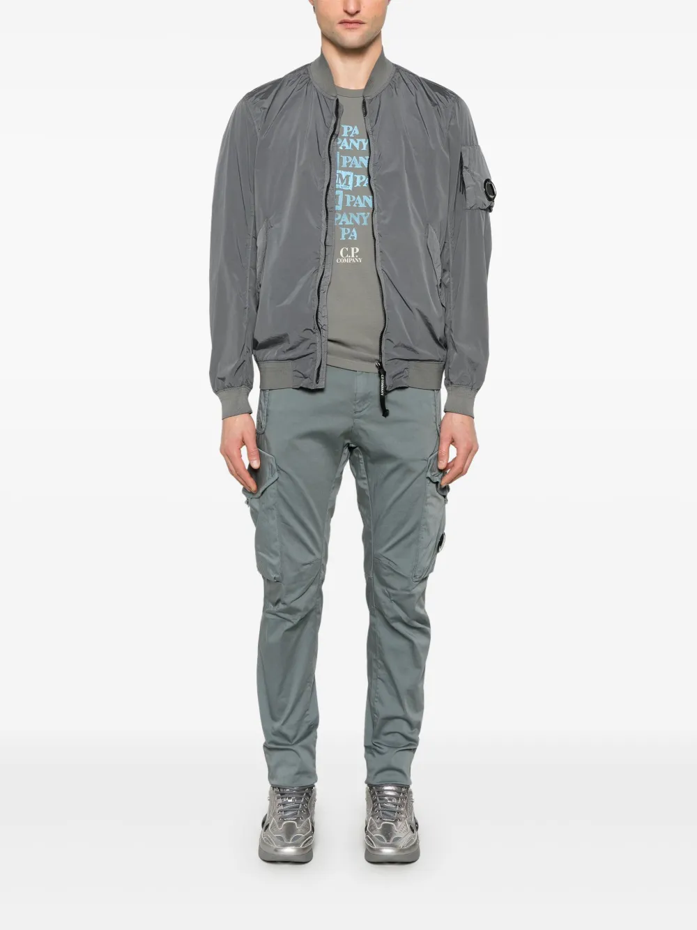 C.P. Company Lens-detail bomber jacket | Bomber Jackets | Image 2