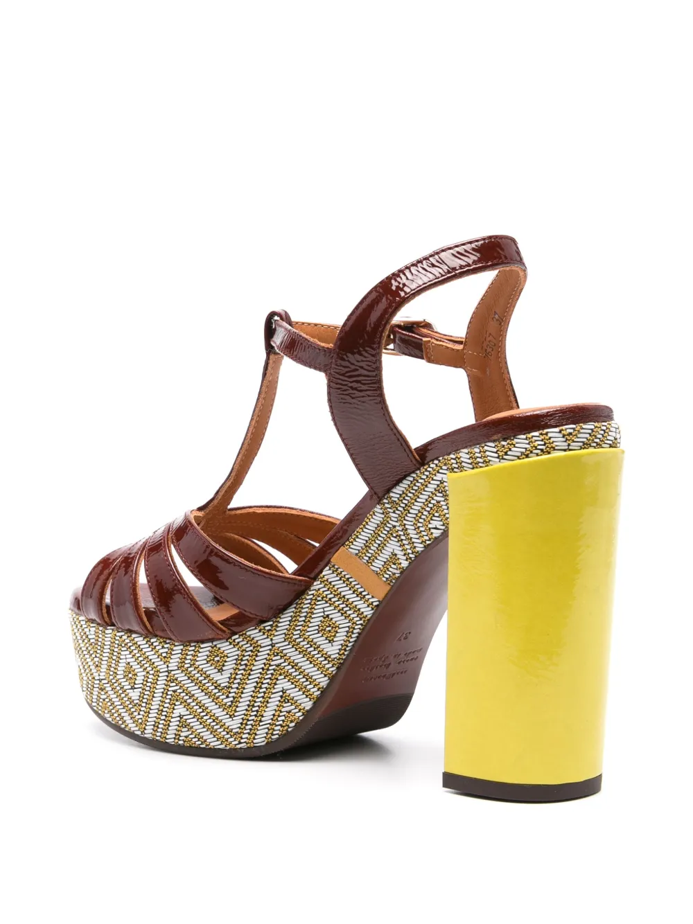 Chie Mihara 120mm Junni sandals Brown