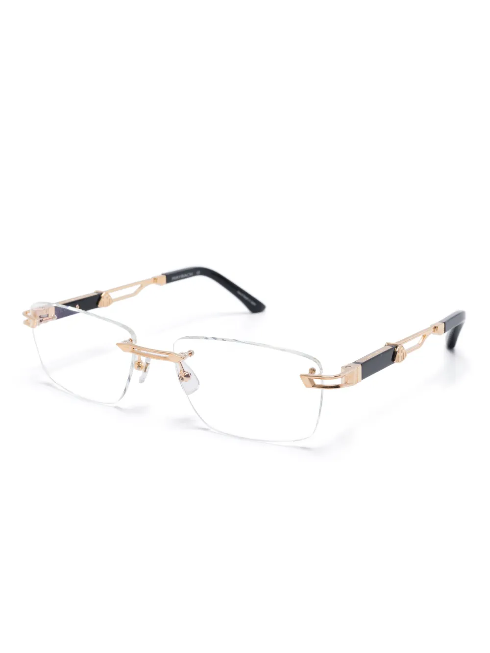 Maybach eyewear rectangle-frame glasses | Men | Image 2
