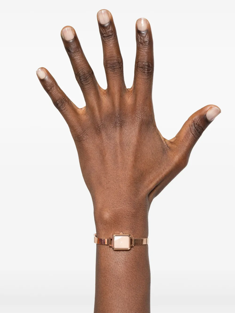 Daniel Wellington Quadro Mini Reflection 18 mm - Roze