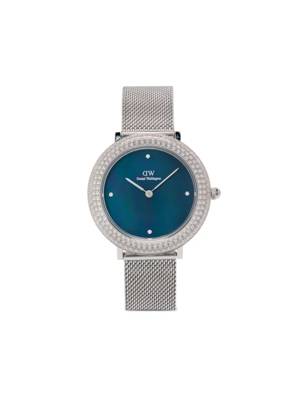 Daniel Wellington Crystalline Bezel 32mm Blue FARFETCH PH