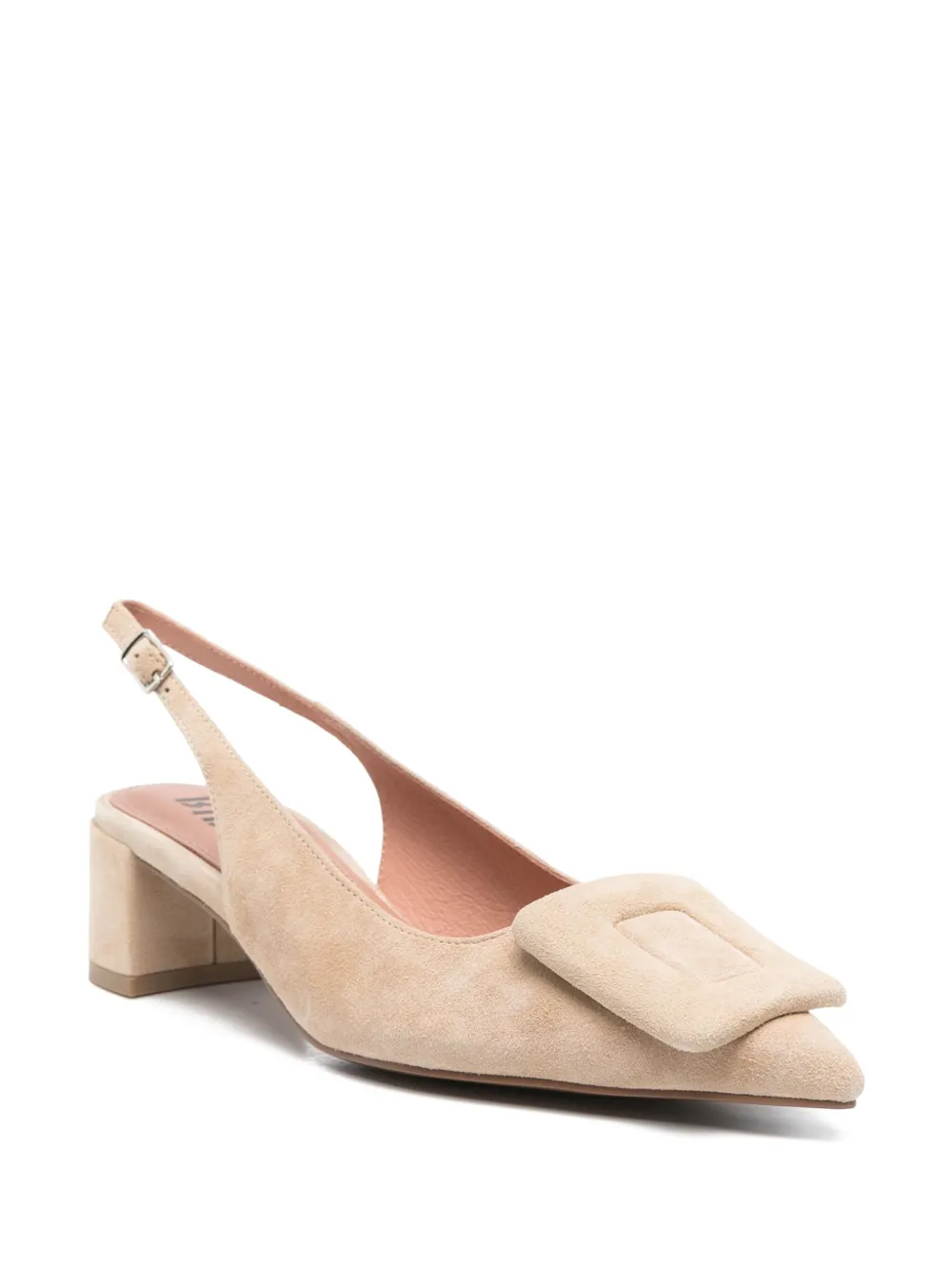 Bibi Lou 45 mm Bonnie slingback pumps - Beige