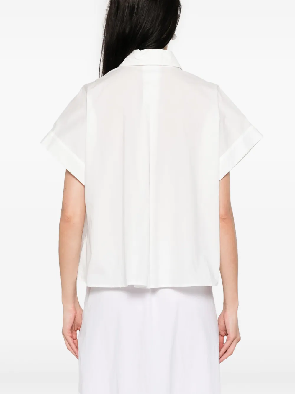 Forte Katoenen blouse Wit