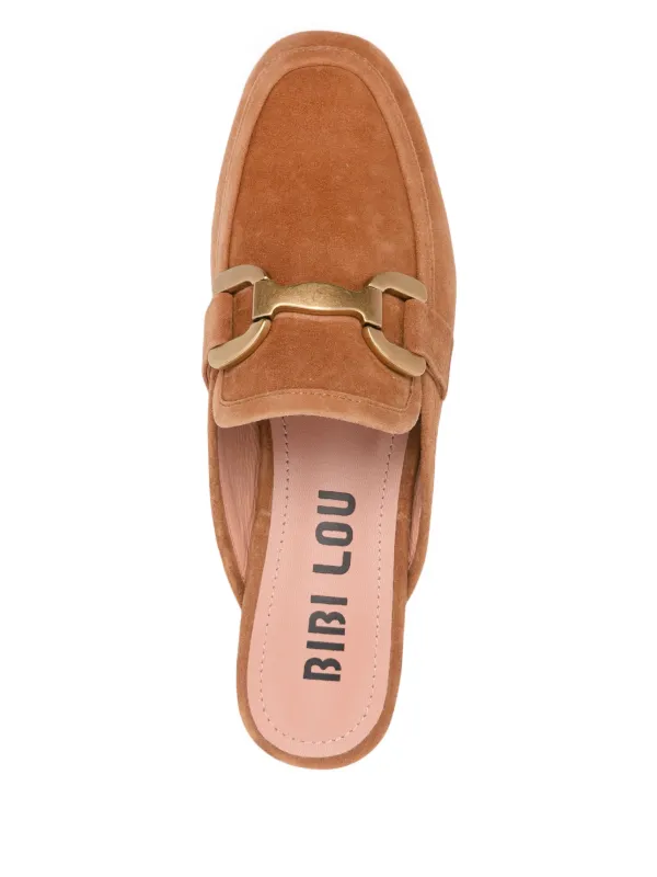 Bibi Lou Vela Mules | Brown | FARFETCH