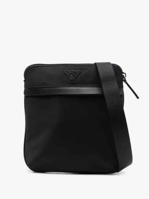 Emporio Armani logo-plaque cross body bag 