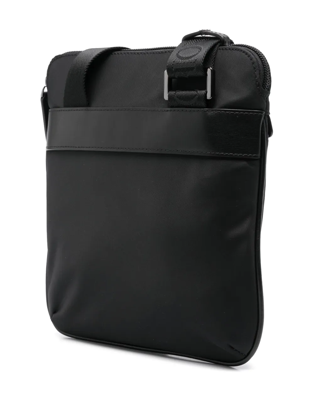 Emporio Armani Crossbodytas met logoplakkaat Zwart