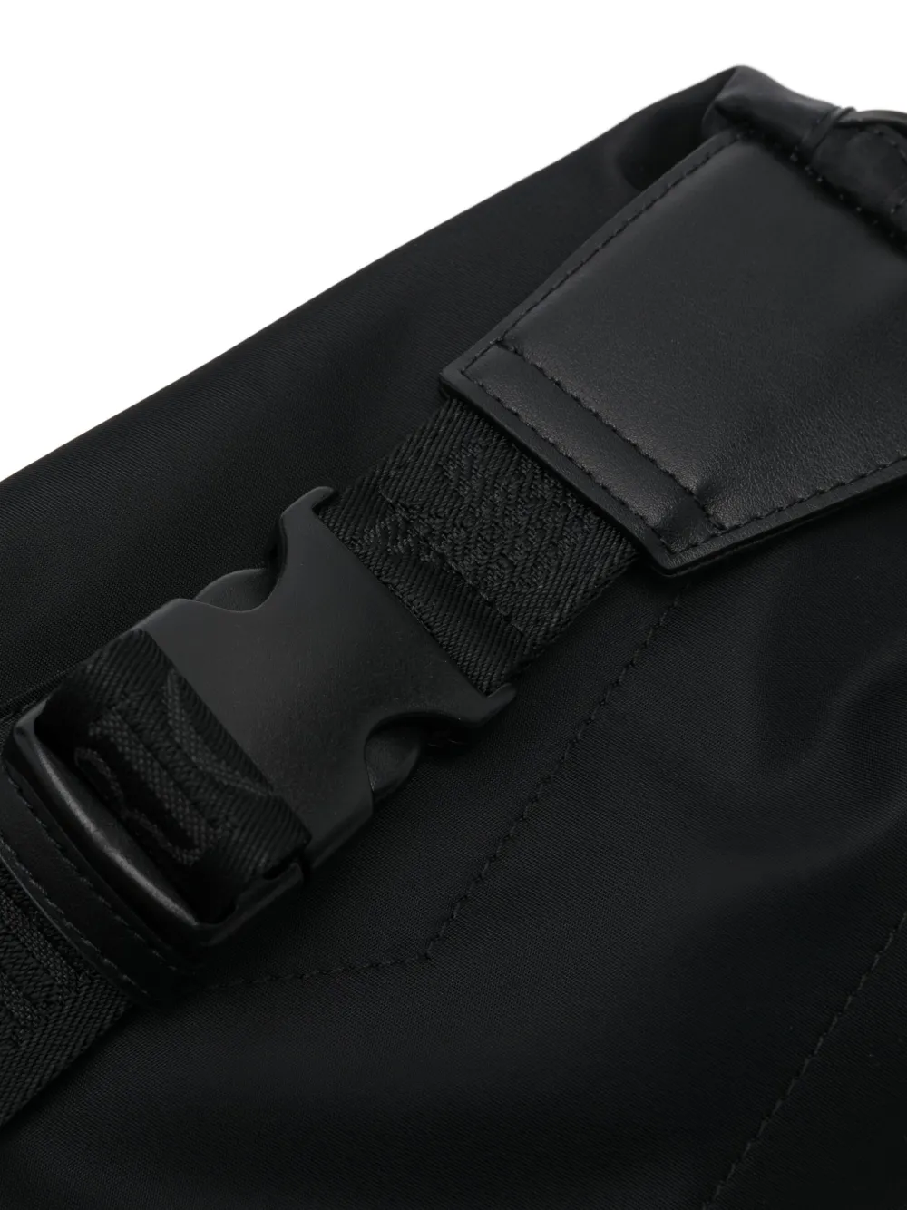 Emporio Armani Heuptas met logoplakkaat Zwart