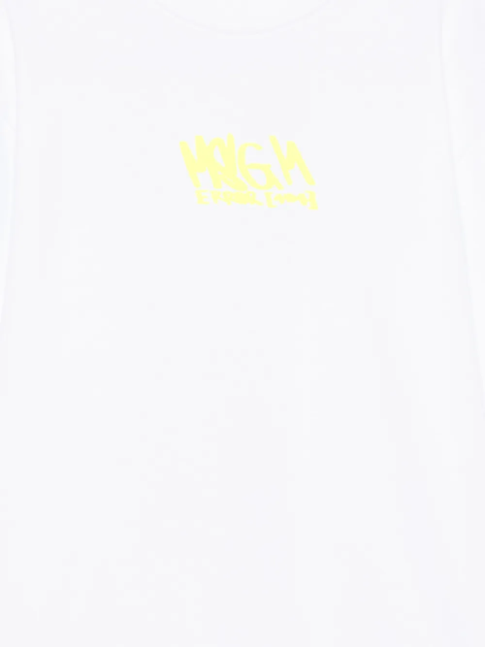 MSGM Kids Sweater met logoprint Wit