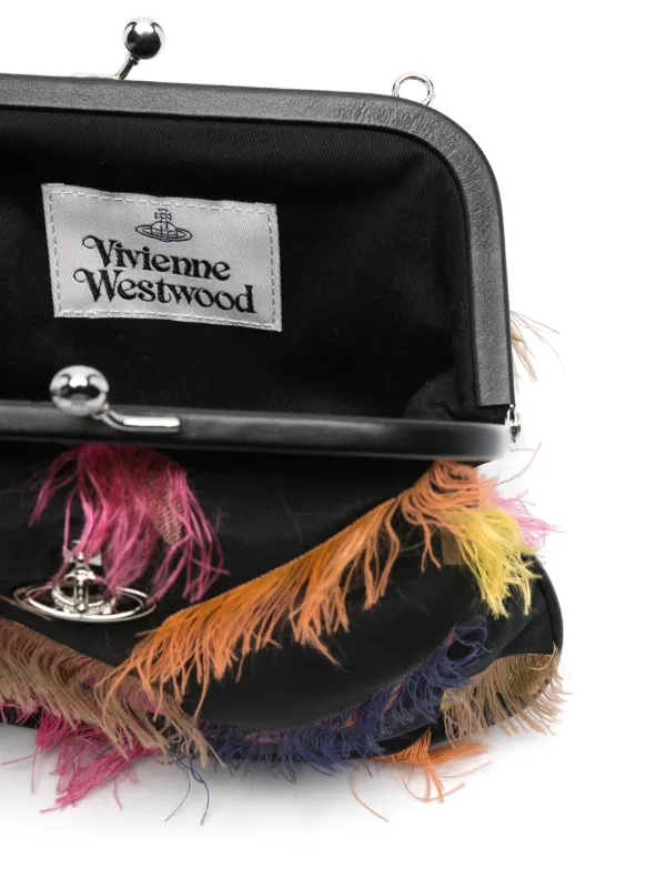 VIVIENNE WESTWOOD グラニーフレームクラッチ Vivienne Westwood Granny Frame クラッチバッグ | ブラック
