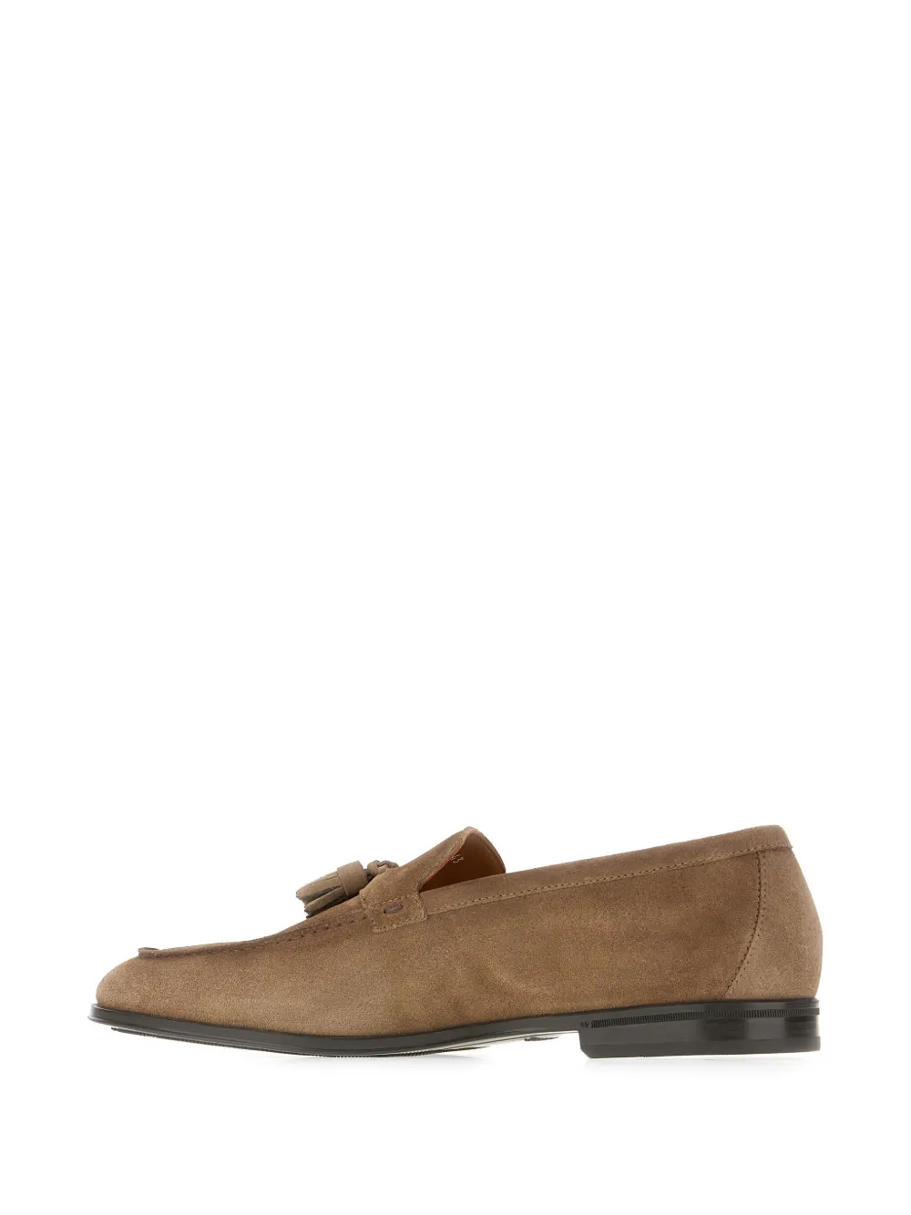 Doucal's tassel-embellished loafers Brown