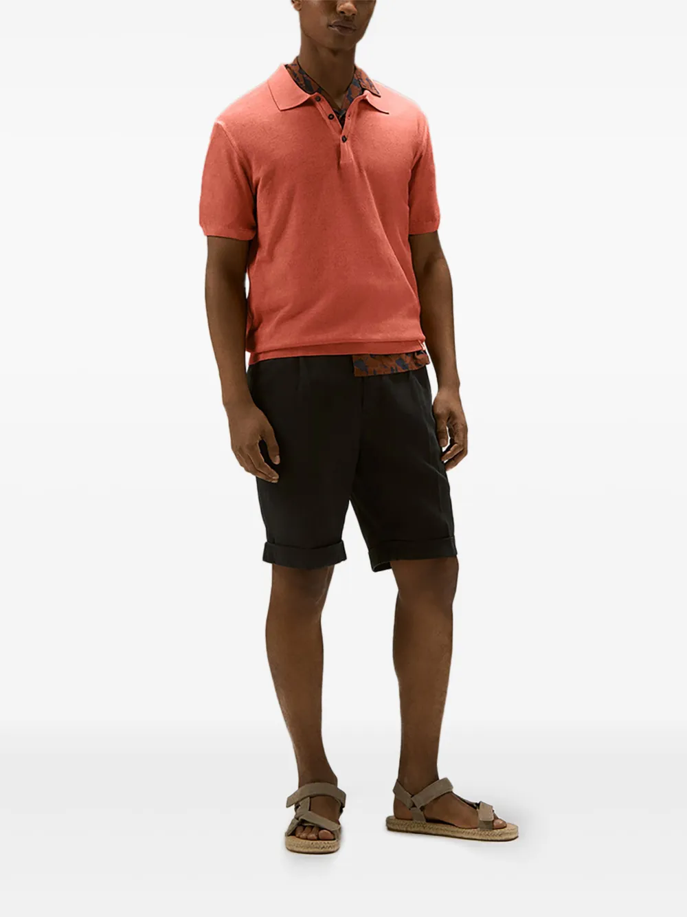 Peuterey cotton polo shirt - Oranje