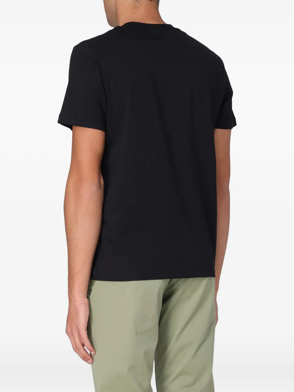 Peuterey T-shirt met geborduurd detail - Zwart
