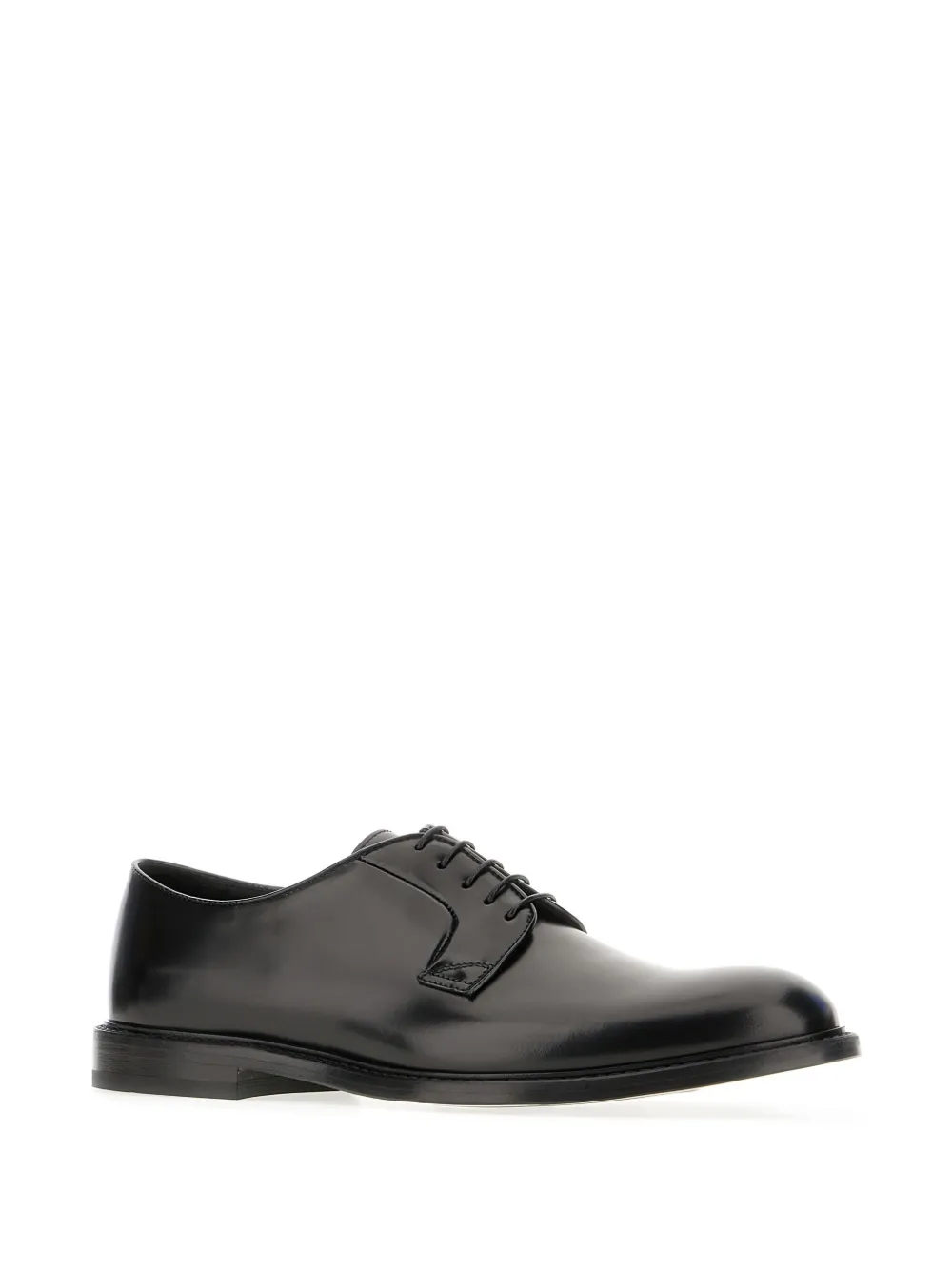 Doucal's leather derby shoes - Zwart