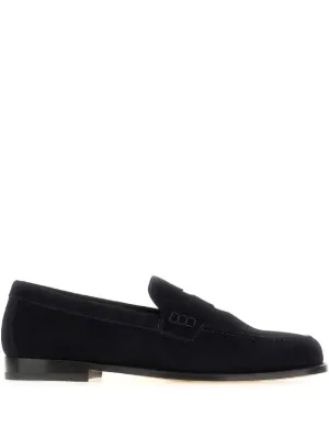 Ferragamo ベルベット ローファー | ブラック | FARFETCH JP