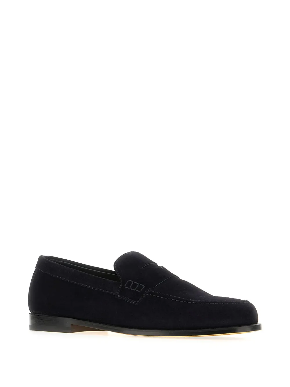 Doucal's suede loafers - Blauw