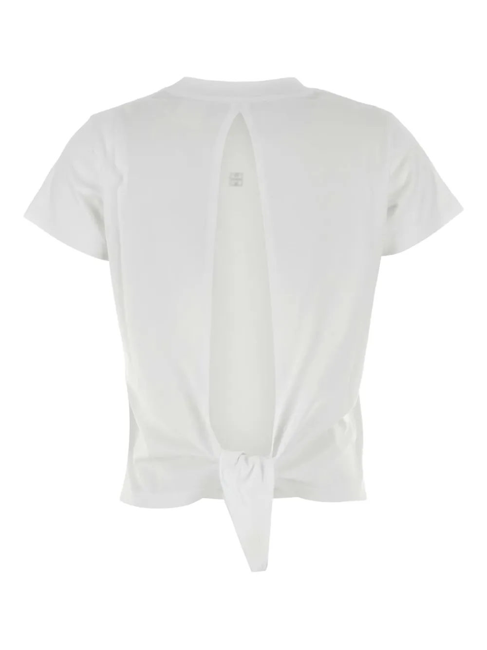 Givenchy back knot t-shirt - Wit