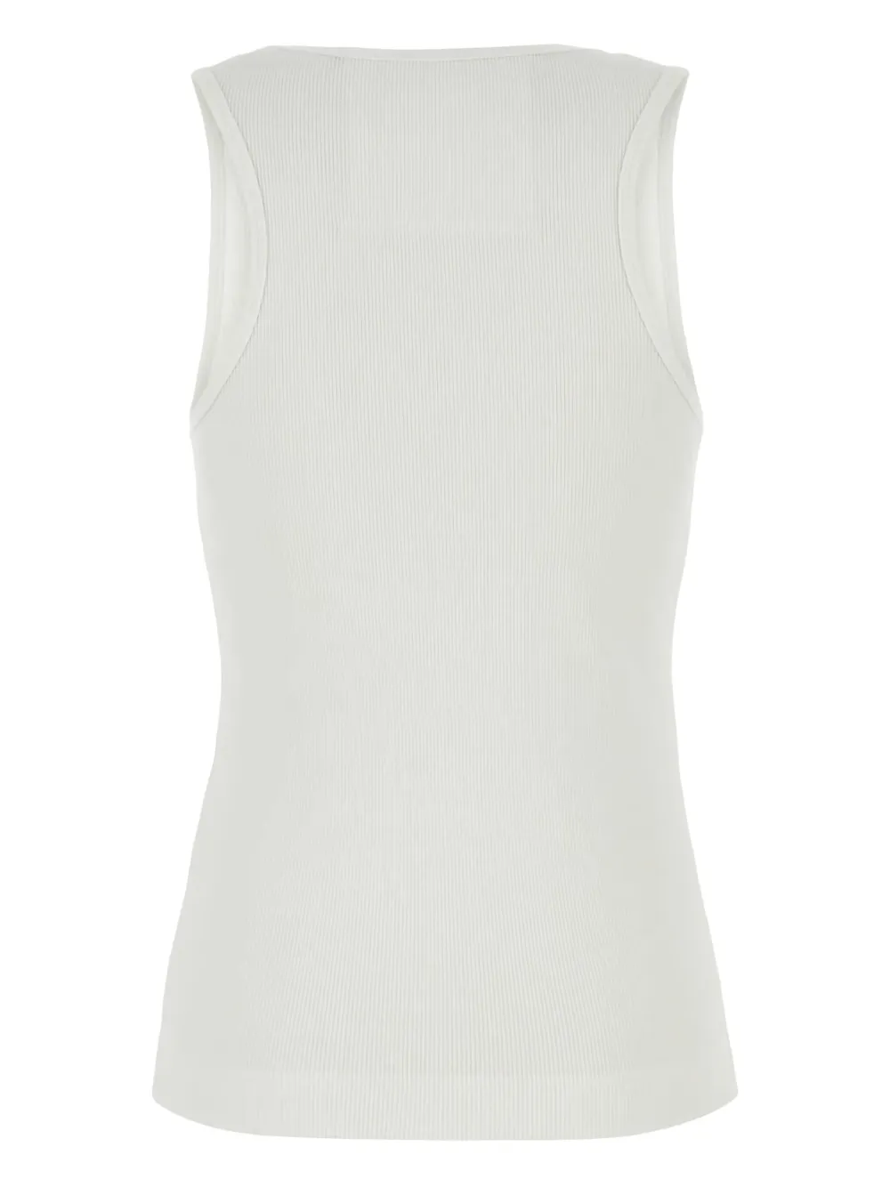 Givenchy logo plaque tank top - Wit