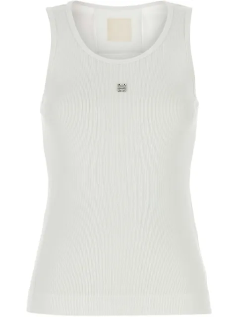 Givenchy camiseta con placa del logo