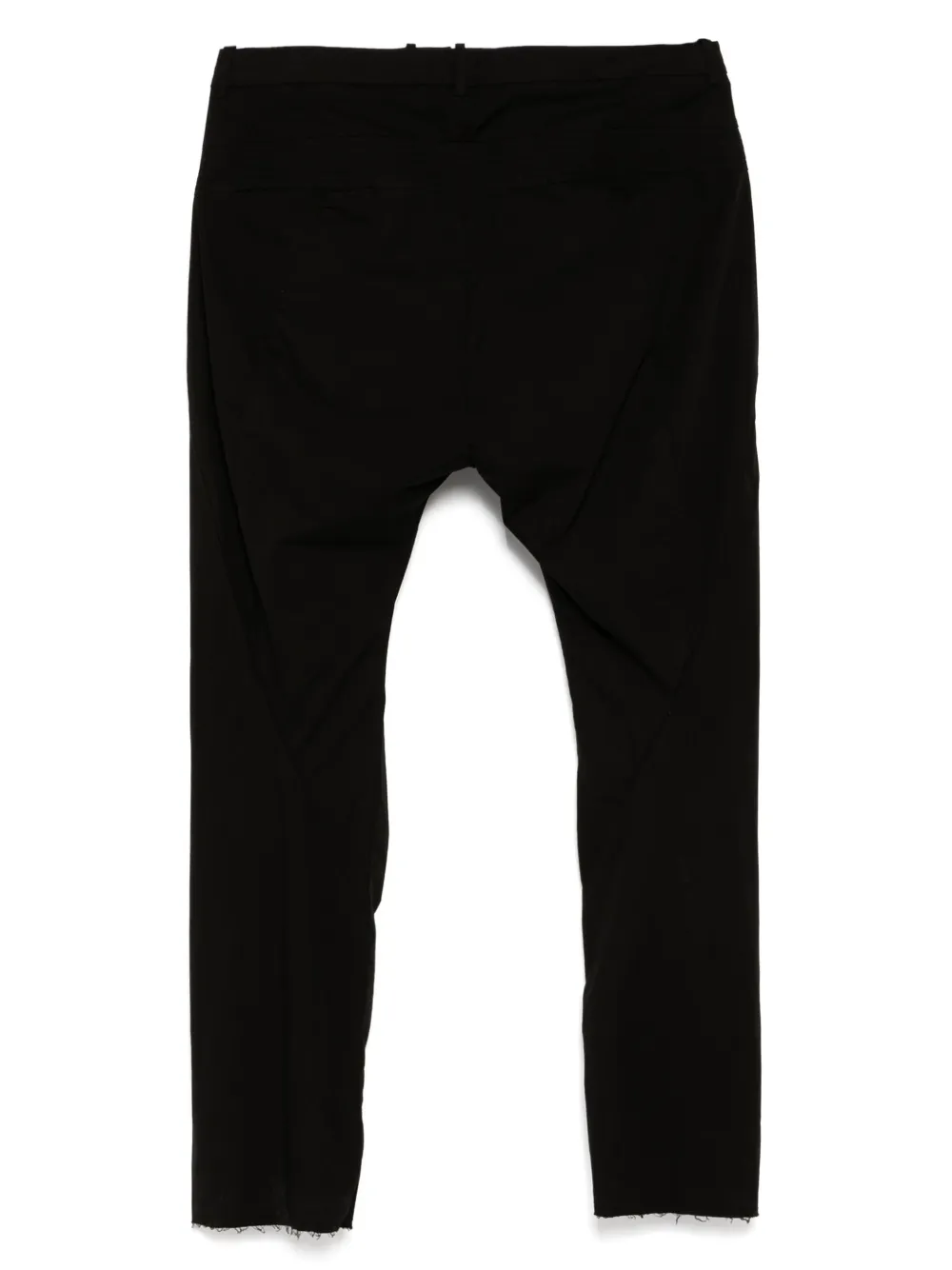 Masnada drop-crotch trousers - Zwart