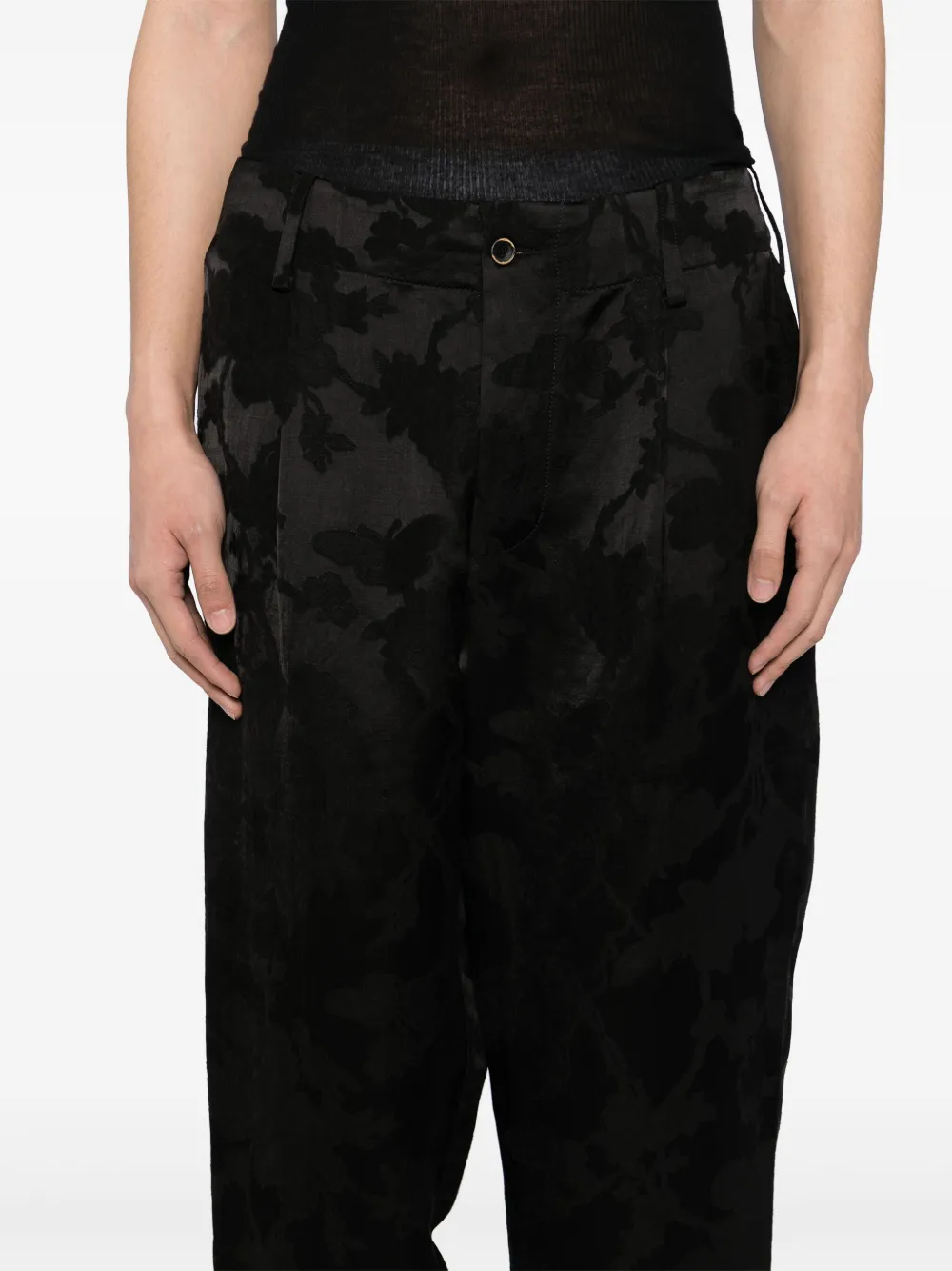 Uma Wang Patick broek Zwart