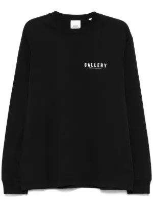 Moncler Camiseta Mangas Longas Com Placa De Logo | Preto | FARFETCH BR