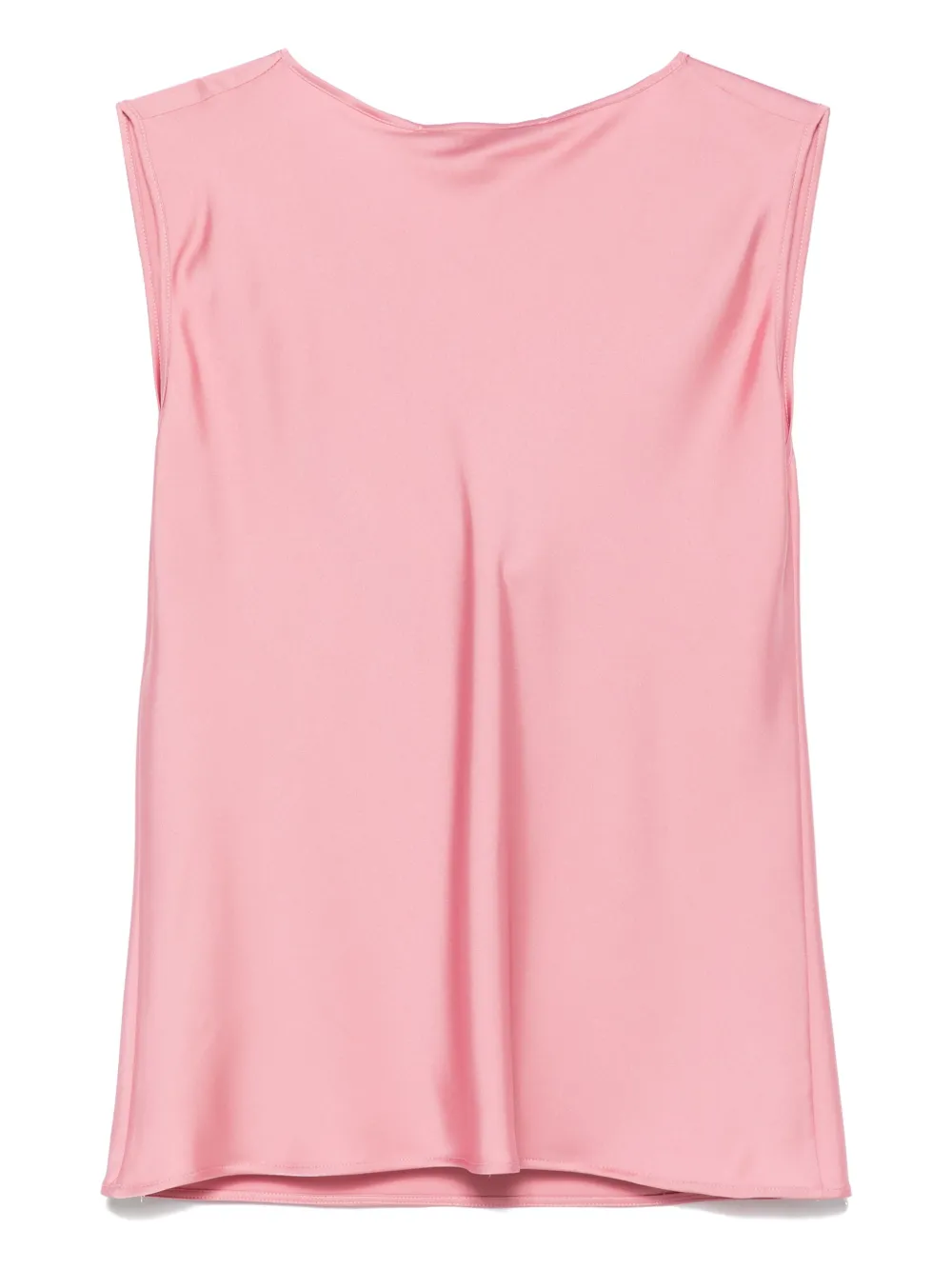 D.Exterior satin blouse - Roze