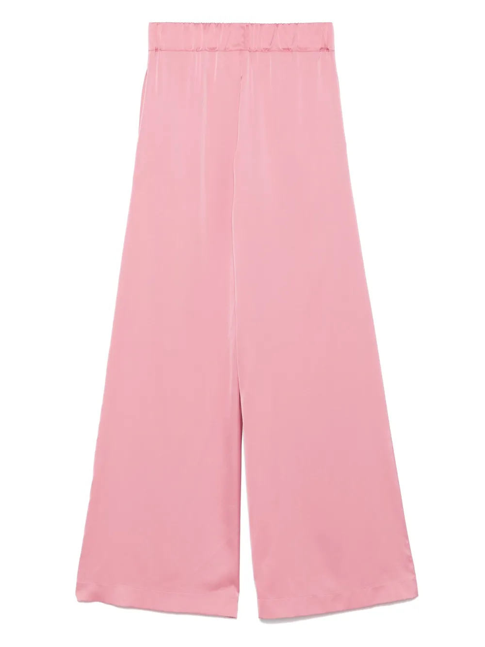 D.Exterior satin trousers - Roze