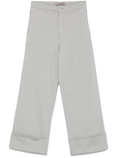 D.Exterior straight-leg trousers