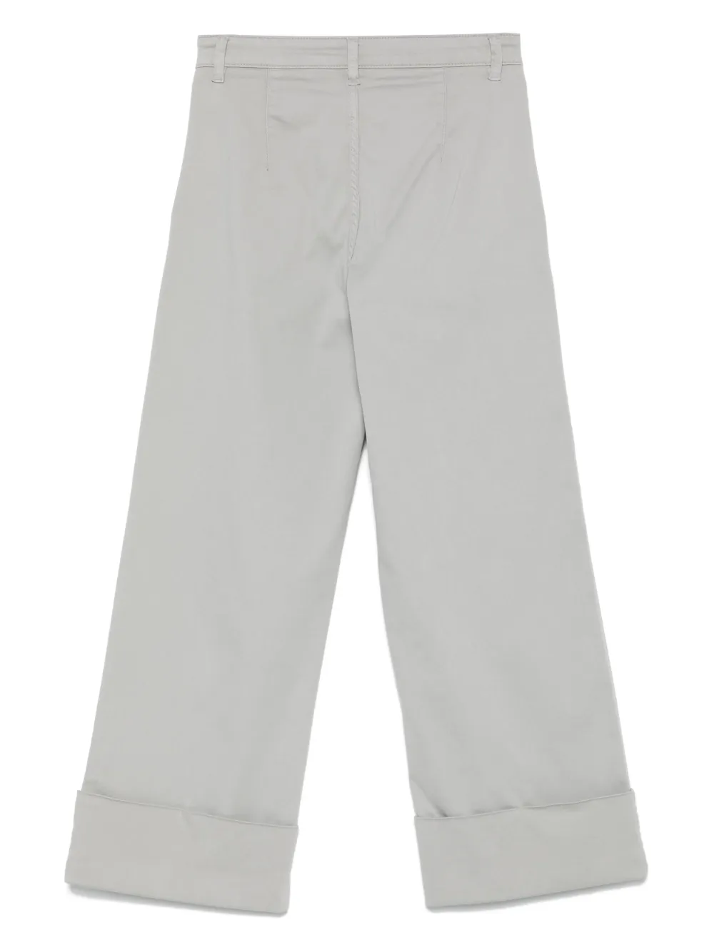 D.Exterior straight-leg trousers - Grijs