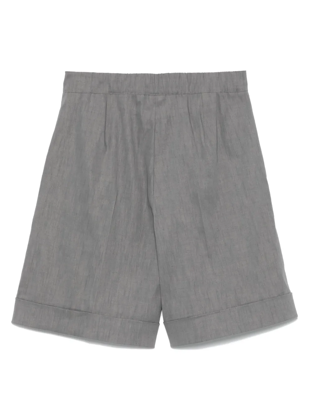 D.Exterior pressed-crease shorts - Grijs