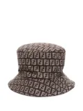 Fendi Pre-Owned 2000s Zucca-pattern bucket hat - Brown