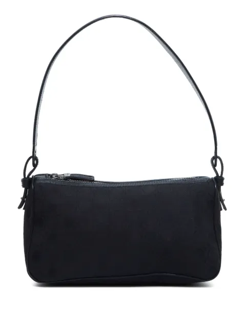 Ferragamo Pre-Owned 2000s Gancini-jacquard shoulder bag