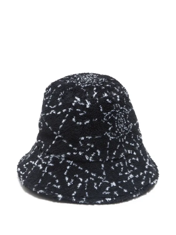 CHANEL Pre-Owned 2021 Interlocking CC Bucket Hat | Black CHANEL Pre-Owned 2021 Interlocking CC Bucket Hat | Black
