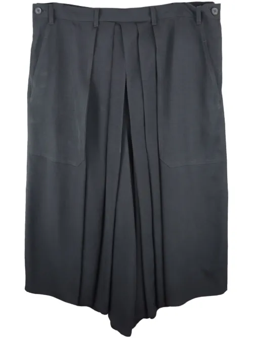 Pantalon à design plissé - Yohji Yamamoto - Modalova