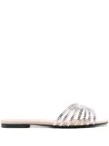 Alevì rhinestone-embellished slides - Neutrals