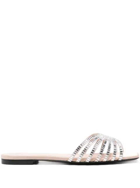 Alevì rhinestone-embellished slides