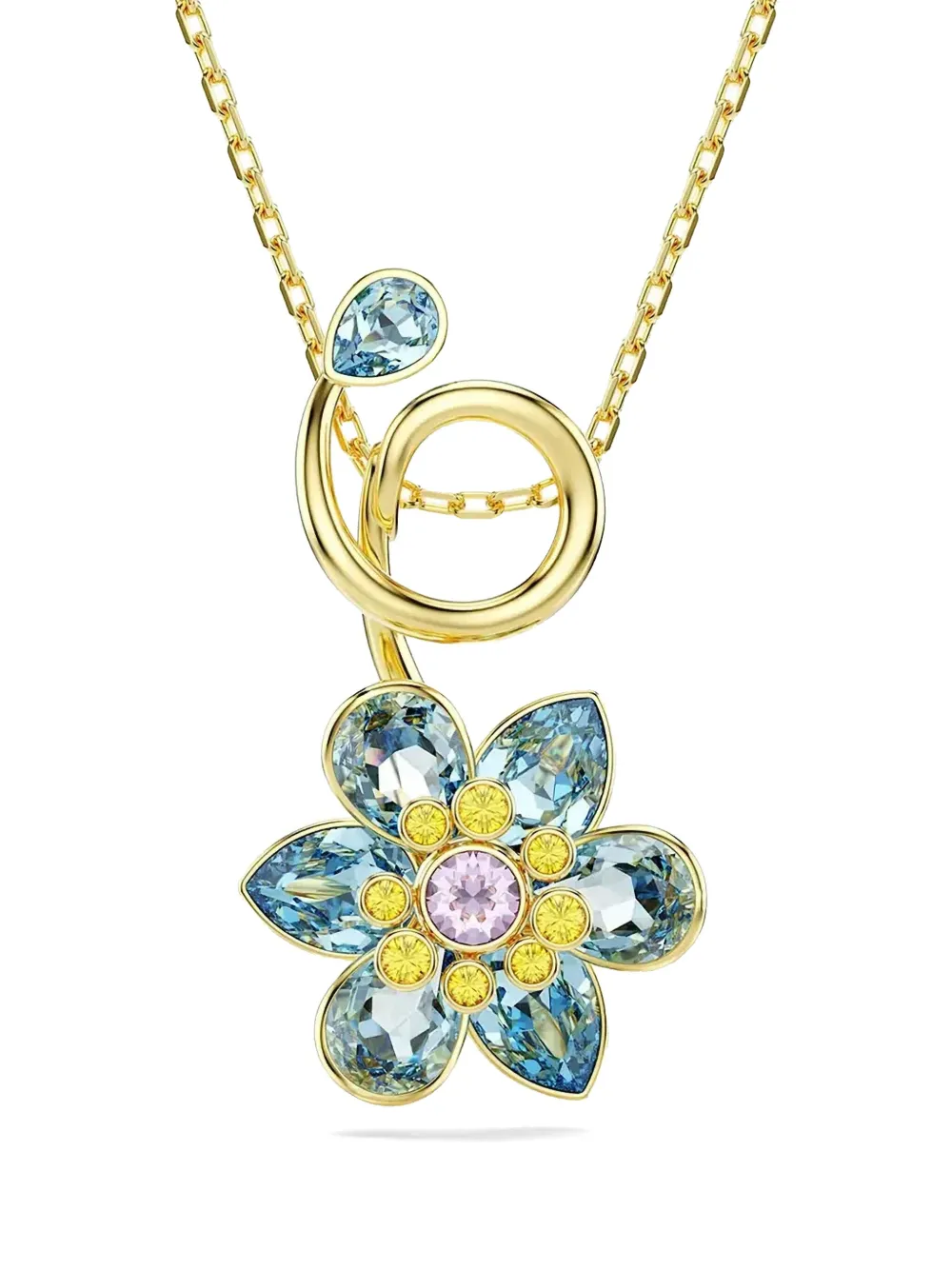 Swarovski Idyllia halsketting - Goud