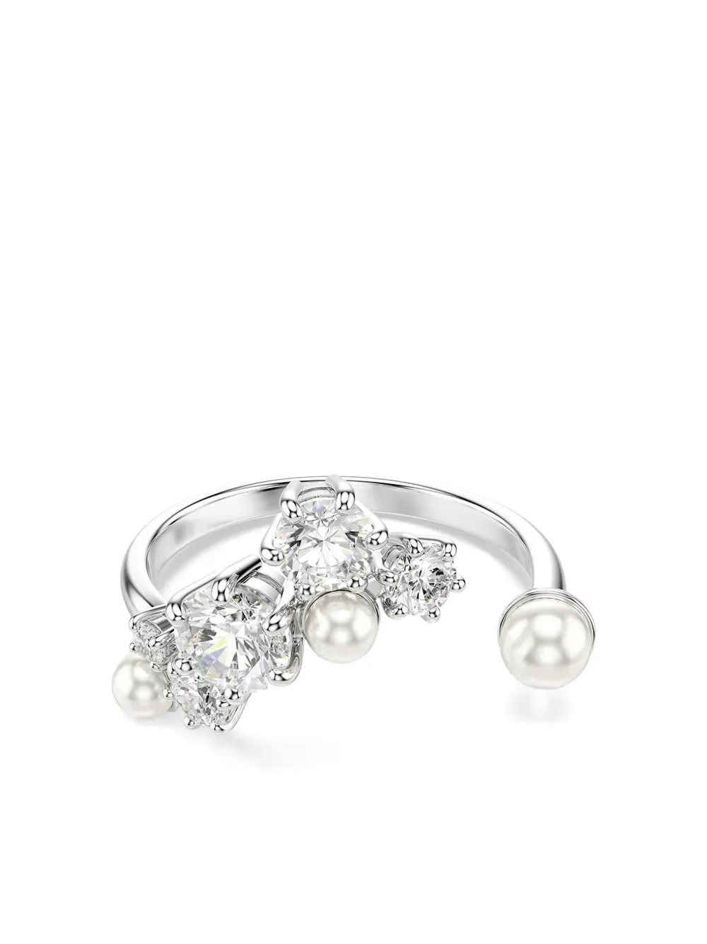 Swarovski Constella Open Ring In Silver