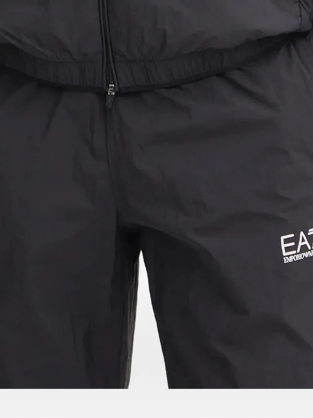 Ea7 Emporio Armani Tuta sportiva con stampa - Nero